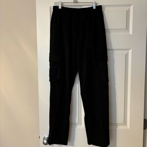 Forever 21 Cargo Drawstring Pants Men’s Size M Black